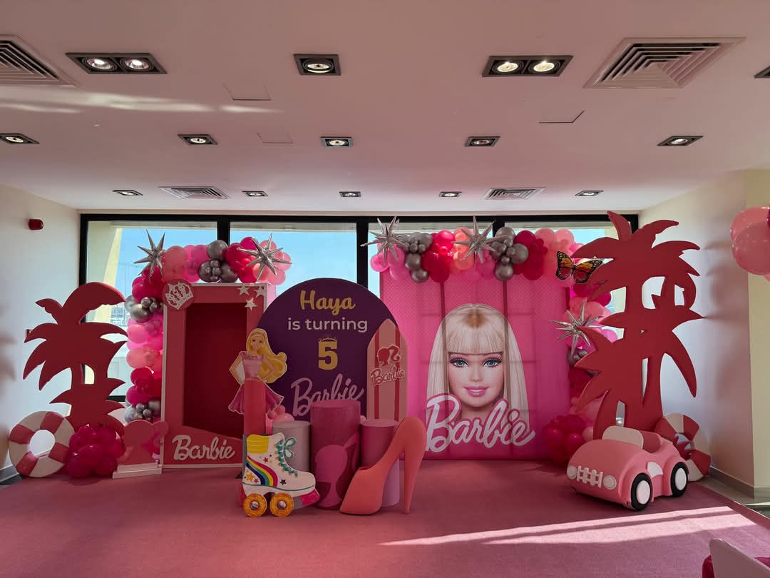 barbie theme decoration